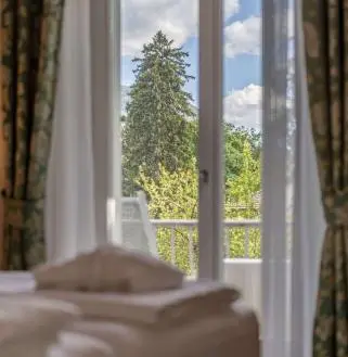 Aussicht vom Schlafzimmer