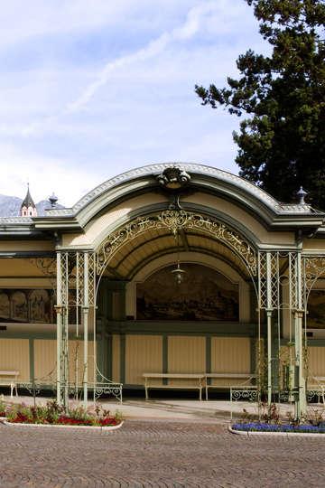 La Wandelhalle di Merano