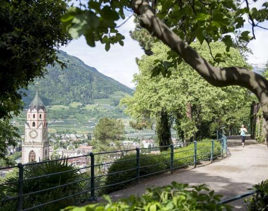 Merano comodamente a piedi