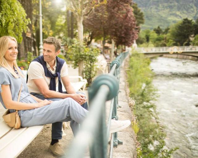 The promenades of Merano